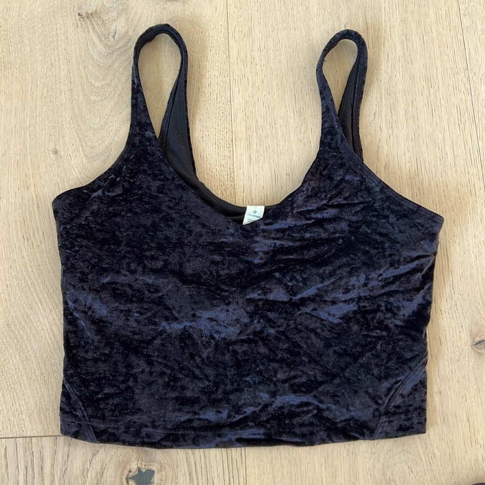 Lulu Lemon Velvet Top